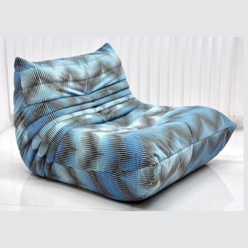  Sanbibi Velvet Lounge Chair 