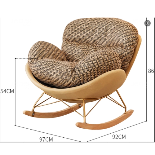  Nilepibari Contemporary Lounge Chair