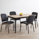 Obyam Dining Chair, Black