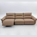 Riochivik Zero-Back Wall-Mounted,
right-functional sofa+stool 

