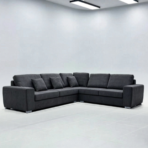 Mahamanlo fabric L shape sofa+ stool 