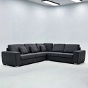 Mahamanlo fabric L shape sofa+ stool 