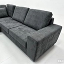 Mahamanlo fabric L shape sofa+ stool 