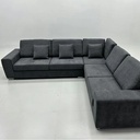 Mahamanlo fabric L shape sofa+ stool 