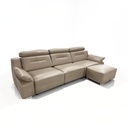 Obshishi PU fabric sofa+stool 