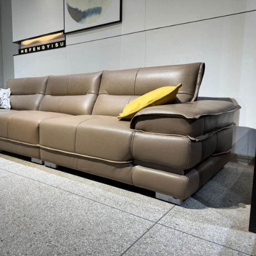 Sanbarika PU fabric 3S sofa 1pcs+2S 1pcs+stool 