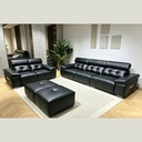 Gangatarayam PU fabric 3S sofa 1pcs+2S 1pcs+stool 