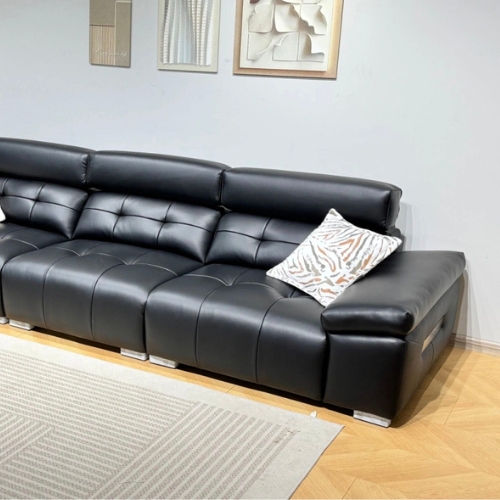 Gangatarayam PU fabric 3S sofa 1pcs+2S 1pcs+stool 