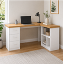  Araraquara Desk, Elm,White