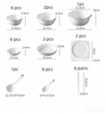 Iralovik Bone China Dinner Set Elegant Luxury Tableware Set