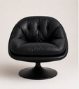 Paratanra Swivel Lounge Chair, black