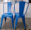 KANSAS blue chairX 4PCS
