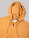 Gents Zipper Sweatshirt With Hood - SS121-SS121-MUSTARD-L