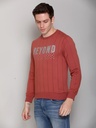 Gents R/N Sweatshirt - SS106-SS106-COPPER BROWN-L