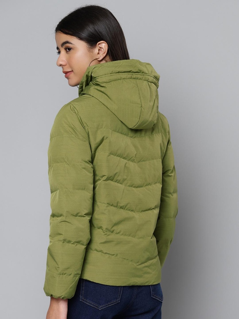 Ladies Short Length Boxy Fit Jacket - R17522-R17522-OLIVE-L