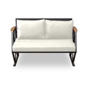 Idiya COMPTON indoor/ covered Outdoor Sofa set With Coffee Table, Cream