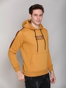 Gents Sweatshirt With Hood - D2008-D2008-MUSTARD-L