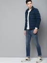 Gents Bomber Fancy Jacket (4) - D1616-D1616-DENIM BLUE-L