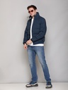 Gents Bomber Fancy Jacket (5) - D1615-D1615-LEGION BLUE-L