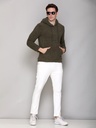 Gents Fancy R/N Sweatshirt - 9081SS-9081SS-OLIVE-L