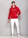 Gents Sweatshirt With Hood - SS123-SS123-MEHROON-L