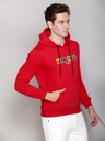 Gents Sweatshirt With Hood - SS123-SS123-MEHROON-L