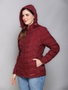 Ladies Sealing Down Jacket - 89471-89471-MEHROON-L