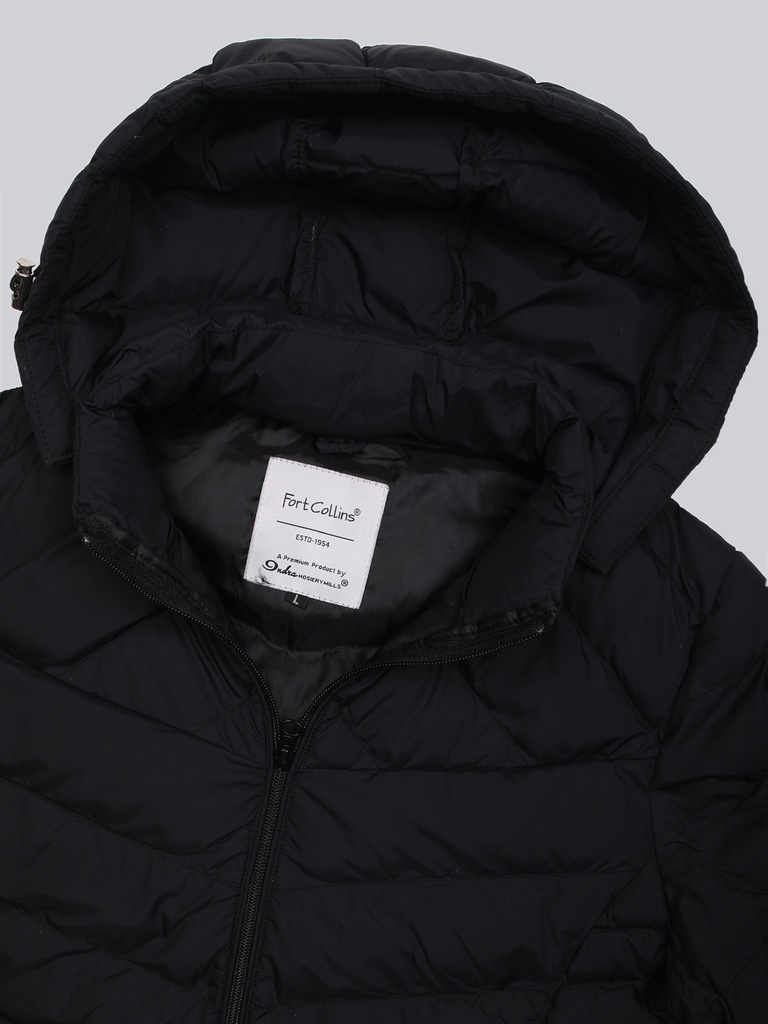 Ladies Sealing Down Jacket - 89472-89472-BLACK-L