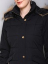 Ladies Long Length Jacket - R24117-R24117-BLACK-L