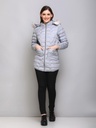 Ladies Down Jacket - 58186-58186-L.GREY-L