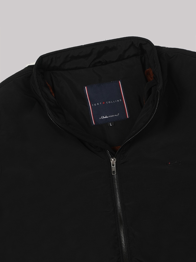 Gents Bomber Fancy Jacket - 317-BA-317-BA-BLACK-L