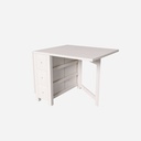 BALTIMORE Gateleg table, white color Component (CID735850043685-1)