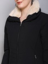 Ladies Medium Length Fancy Jacket - RA3008-RA3008-BLACK-L