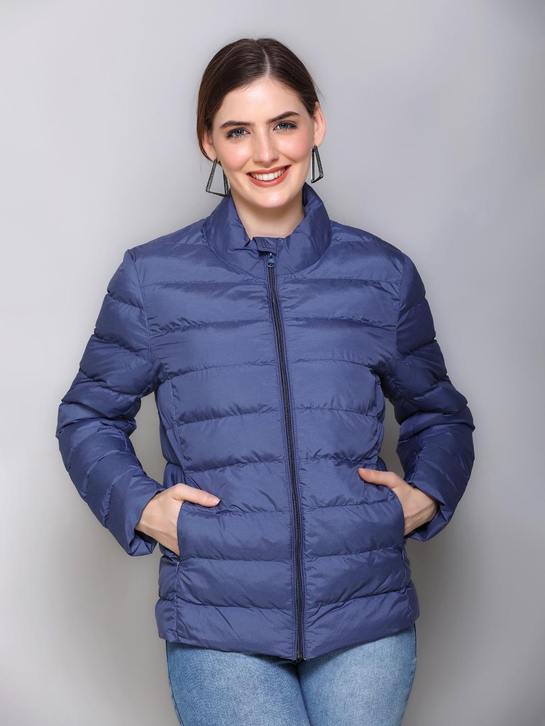 Ladies Down Jacket - RAW209-RAW209-BLUE-L