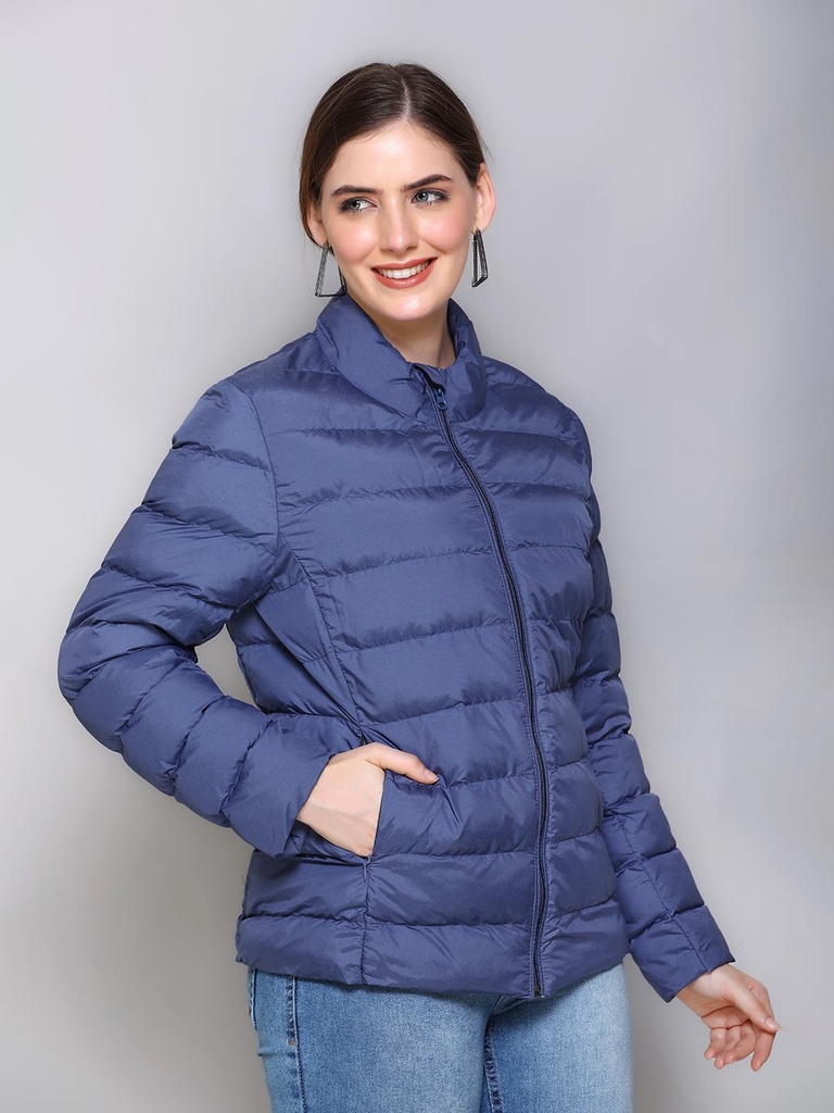 Ladies Down Jacket - RAW209-RAW209-BLUE-L