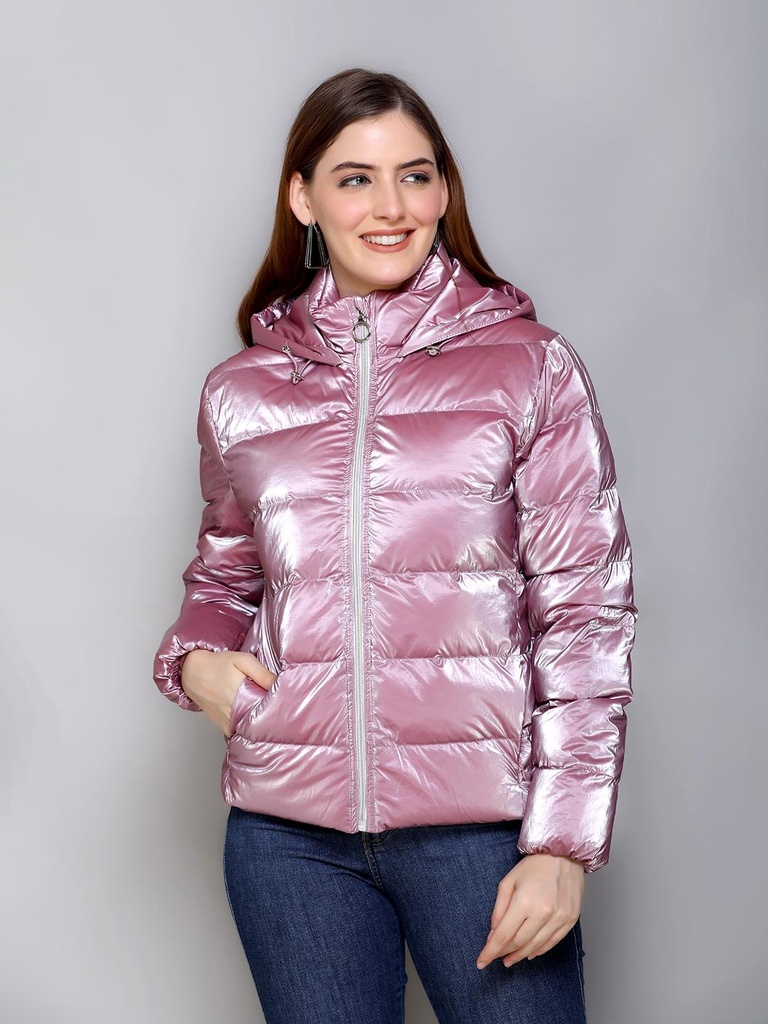 Ladies Medium Length Fancy Jacket - BA420-BA420-BLUSH PINK-L