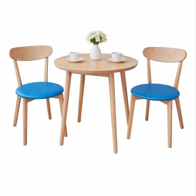 Edirne Dining Chair X2Pcs Blue