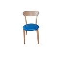 Edirne Dining Chair X2Pcs Blue, Pleasant-dine? Solved by Idiya!