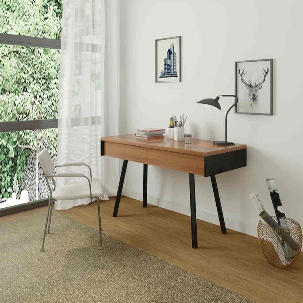 Berkeley Smart Desk with Built-In Bluetooth - USB Speaker & Charger, Modern? Solved!