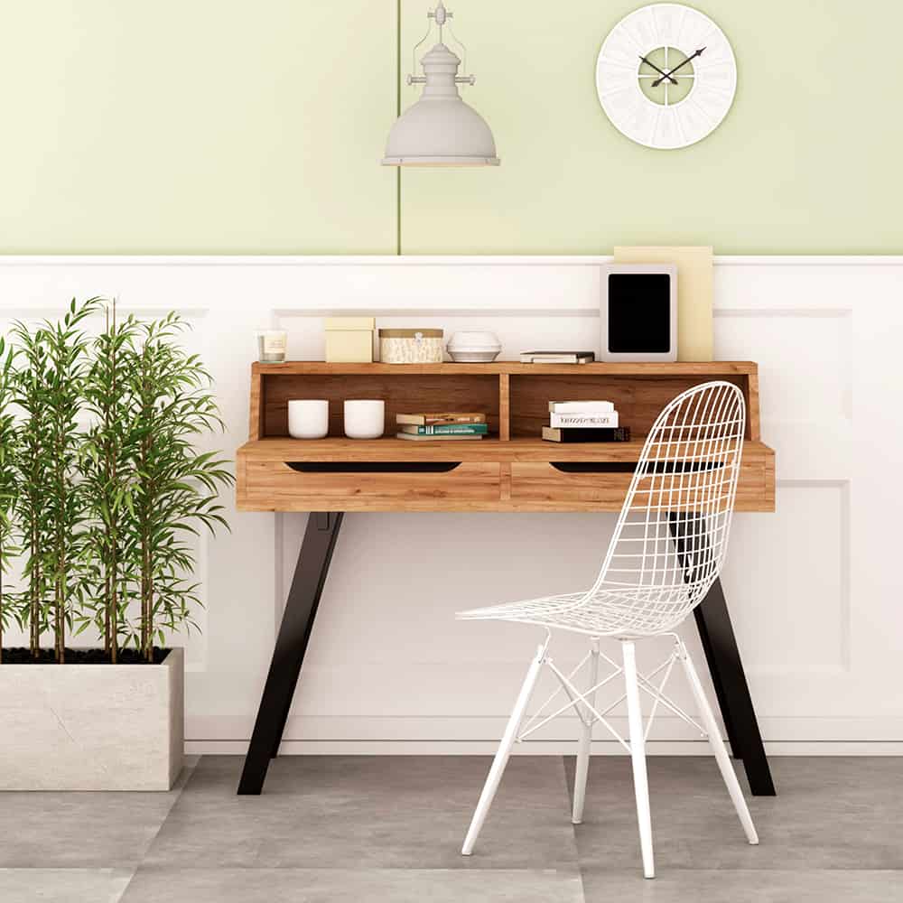 Fresno Writing Typing Desk 2 Drawers, Latest? Solved!