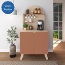 Porto Seguro Coffee Corner - Natural/ Terracota, Modern Appeal? Solved!