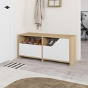 Carsıbası OAK - WHITE SHOE STORAGES, Modern? Solved!