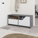 Carsıbası RETRO GREY - WHITE SHOE STORAGES, Smart? Solved!