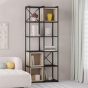 Toprakkale BLACK WOOD - SANDSTONE BOOKCASES, Wide area? Solved!