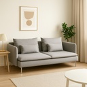 Ikea SODERHAMN 3-seat sofa, Tonerud Grey