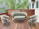 Rochester Outdoor Sofa Set, Light Gray, Versatile addition? Solved by Idiya!