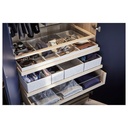 IKEA KOMPLEMENT Glass Shelf, White Stained Oak Effect, Sleek Presence? Solved!