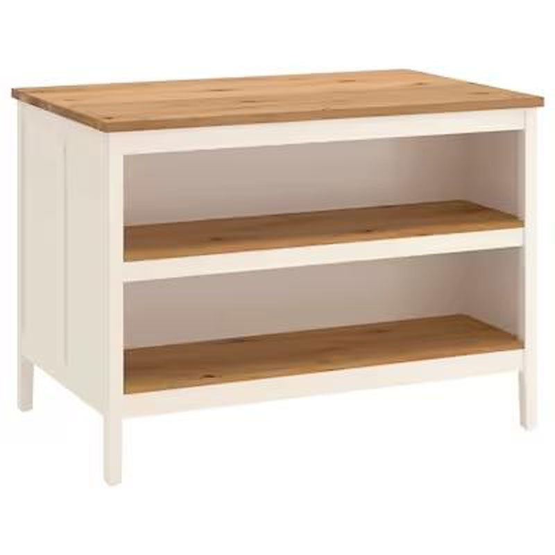 IKEA Tornviken Kitchen Island, Off-White, Oak