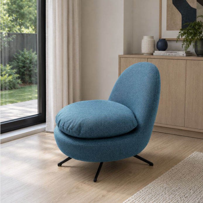 Zamshinga Minimal Lounge Chair