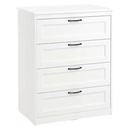 IKEA SONGESAND Chest of 4 Drawers, White, Versatile? Solved?